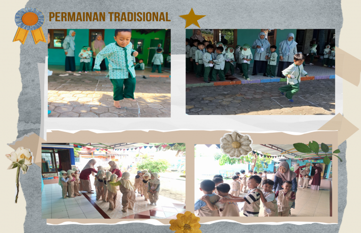 Permainan Tradisional Hadirkan Keceriaan di Pekan Awal Sekolah