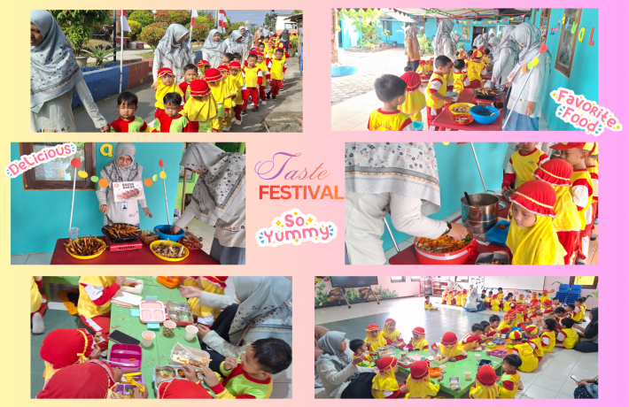 Taste Festival Apresiasi Semangat Ananda Selama Masa Pengenalan Lingkungan Sekolah