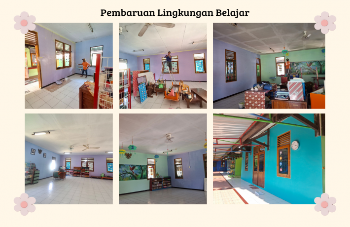 Pembaruan Lingkungan Belajar TK dan KB Al Irsyad 02 Cilacap