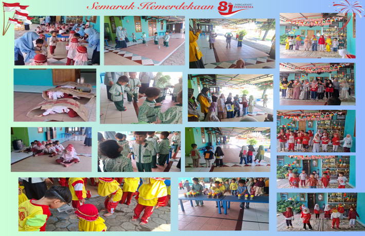 Semarak Lomba Kemerdekaan Dan Pentas Seni Anak TK Dan KB Al Irsyad 02 Cilacap