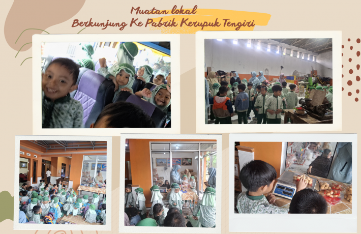 Serunya Outing Class Muatan Lokal Mengenal Kerupuk Tengiri Khas Cilacap
