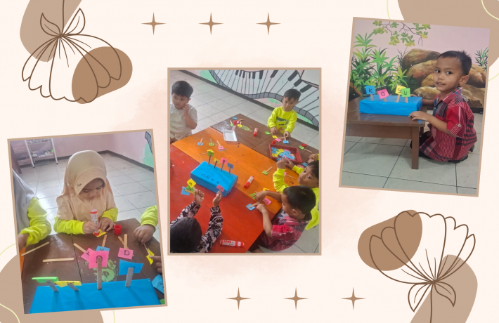 Bermain dan Mengenal Huruf dengan Stik Es Krim 