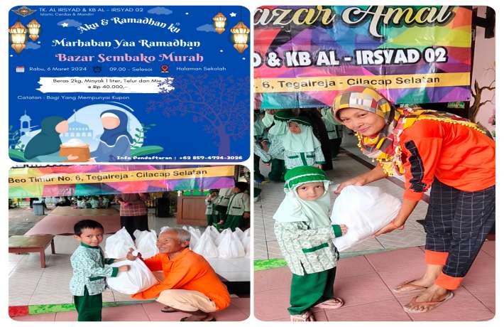 Bazar Sembako Murah Meriahkan Persiapan  Ramadhan di Sekolah