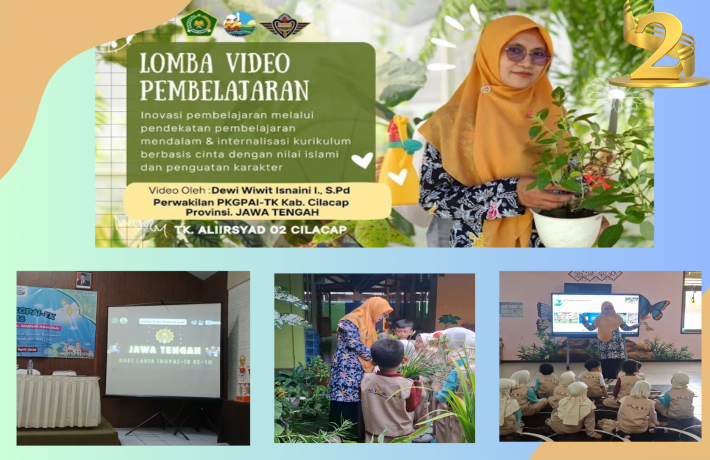 Prestasi Gemilang Guru TK Al Irsyad 02 Cilacap Raih Juara 2 Tingkat Nasional