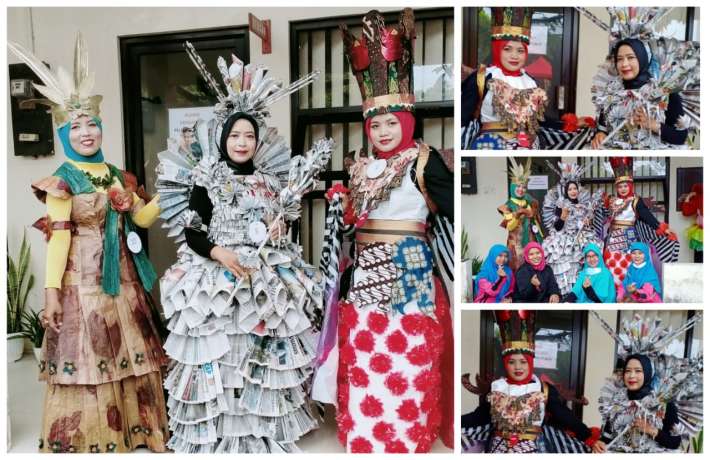 JUARA FASHION SHOW BAHAN DAUR ULANG SE - KAB CILACAP