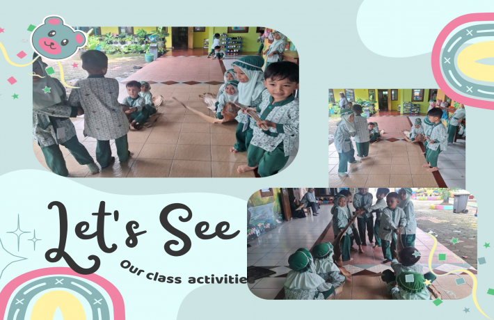 Permainan Tradisional Bermain Pelepah Jambe 