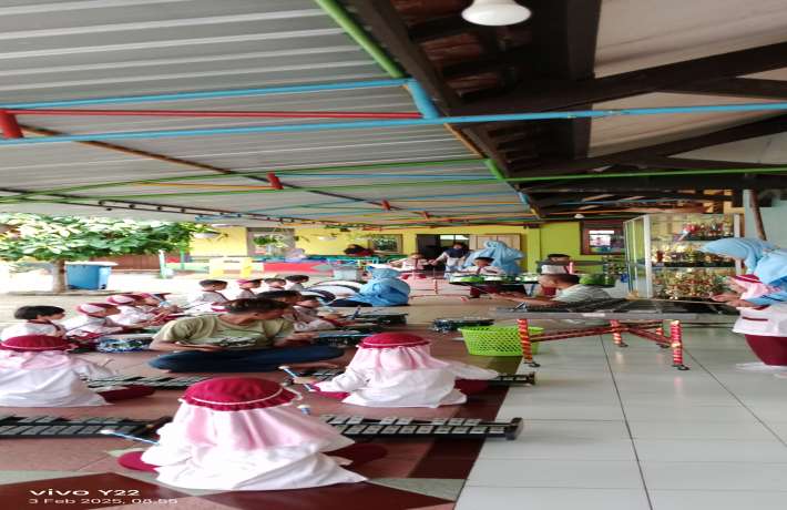 Latihan Persiapan Lomba Drumband TK dan KB Al Irsyad 02 Cilacap